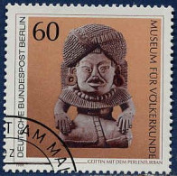 Berlin Poste Obl Yv:671 Mi:710 Museum Für Völkerkunde Göttin Mit Dem Perlenturban (beau Cachet Rond) - Used Stamps
