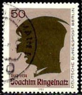 Berlin Poste Obl Yv:663 Mi:701 Joachim Ringelnatz Peintre & Poete (cachet Rond) - Gebruikt