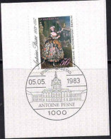 Berlin Poste Obl Yv:661 Mi:700 Antoine Pesne La Barbarina (TB Cachet à Date) 5-5-83 Sur Fragment - Used Stamps