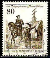Berlin Poste Obl Yv:654 Mi:693 Telegraphenlinie Berlin-Koblenz (cachet Rond) - Oblitérés