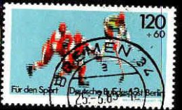 Berlin Poste Obl Yv:660 Mi:699 Hockey Sur Glace (cachet Rond) - Oblitérés