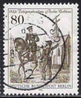 Berlin Poste Obl Yv:654 Mi:693 Telegraphenlinie Berlin-Koblenz (Beau Cachet Rond) - Used Stamps