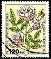 Berlin Poste Obl Yv:644 Mi:683 Für Die Wohlfahrtshilfe Miniaturrose (Lign.Ondulées) - Used Stamps