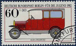 Berlin Poste Obl Yv:623 Mi:662 Für Die Jugen Adler-Limousine 1913 (beau Cachet Rond) - Usados