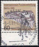 Berlin Poste Obl Yv:610 Mi:649 Internationale Funkausstellung Berlin Bord De Feuille (TB Cachet Rond) - Gebraucht