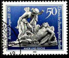 Berlin Poste Obl Yv:608 Mi:647 Reinhold Begas Amor & Psyche (cachet Rond) - Used Stamps