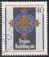 Berlin Poste Obl Yv:609 Mi:648 Preußen-Ausstellung Pour Le Mérite (cachet Rond) - Usados