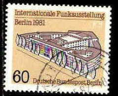 Berlin Poste Obl Yv:610 Mi:649 Internationale Funkausstellung Berlin (Beau Cachet Rond) - Oblitérés