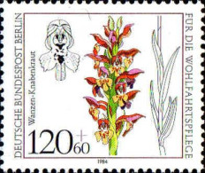 Berlin Poste N** Yv:688 Mi:727 Wanzen-Knabenkraut Orchis Coriophora - Neufs