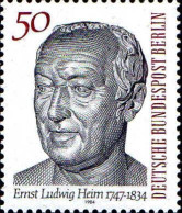 Berlin Poste N** Yv:684 Mi:723 Ernst Ludwig Heim Médecin - Unused Stamps