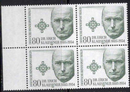 Berlin Poste N** Yv:680 Mi:719 Erich Klausener Politicien (Bloc De 4) - Unused Stamps