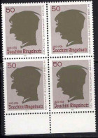 Berlin Poste N** Yv:663 Mi:701 Joachim Ringelnatz Peintre & Poete (Bloc De 4) - Unused Stamps