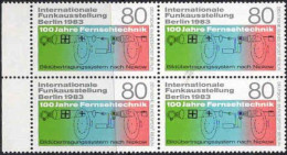 Berlin Poste N** Yv:662 Mi:702 Internationale Funkausstellung Berlin (Bloc De 4) - Nuevos