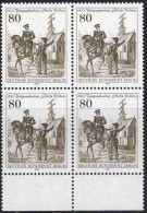 Berlin Poste N** Yv:654 Mi:693 Telegraphenlinie Berlin-Koblenz (Bloc De 4) - Unused Stamps
