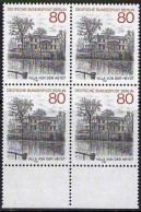 Berlin Poste N** Yv:648 Mi:687 Villa Von Der Heydt Bloc De 4 Bord De Feuille - Unused Stamps