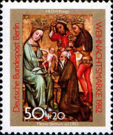 Berlin Poste N** Yv:649 Mi:688 Weihnachtsmarke Meister Bertram Rois Mages - Unused Stamps