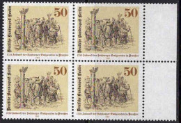 Berlin Poste N** Yv:628 Mi:667 Ankunft Der Salzburger Emigranten In Preußen (Bloc De 4) - Unused Stamps