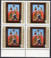 Berlin Poste N** Yv:615 Mi:658 Weihnachtsmarke Les Rois Mages (Bloc De 4) - Unused Stamps
