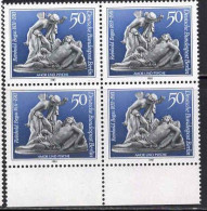 Berlin Poste N** Yv:608 Mi:647 Reinhold Begas Amor & Psyche (Bloc De 4) - Unused Stamps