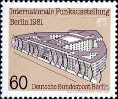 Berlin Poste N** Yv:610 Mi:649 Internationale Funkausstellung Berlin - Neufs