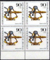 Berlin Poste N** Yv:605 Mi:644 Sextant Bloc De 4 Bord De Feuille - Unused Stamps