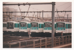 MÉTRO DE PARIS (75) . 09/10/1996 . LIGNE 5. DÉPÔT DE BOBIGNY - Metro