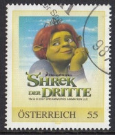 AUSTRIA 38,personal,used,hinged,Shrek - Sellos Privados