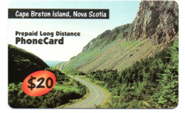 Cap Breton GSM Carte Prépayée Longue Distance CANADA Card (K 395) - Canada