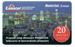 Montréal  GSM Carte Prépayée Longue Distance CANADA Card (K 396) - Canada