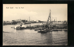 AK Port Said, Vue Du Port  - Autres & Non Classés