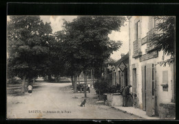 CPA Lauzès, Avenue De La Poste  - Sonstige & Ohne Zuordnung