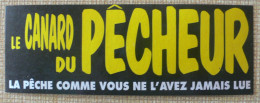 AUTOCOLLANT LE CANARD DU PECHEUR - Stickers