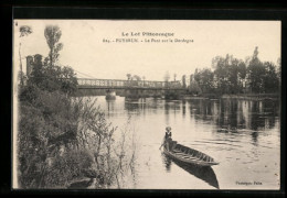 CPA Puybrun, Le Pont Sur La Dordogne  - Sonstige & Ohne Zuordnung