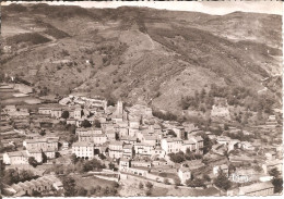 SAINT-MARTIN-DE-VALAMAS (07) Vue Générale Aérienne  CPSM GF - Saint Martin De Valamas