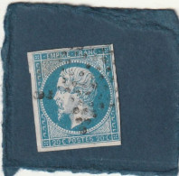 ///   FRANCE /// N° 14 Bleu 20cts  Bleu Obl étoile - 1853-1860 Napoléon III.