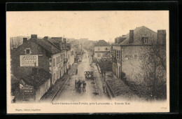 CPA Saint-Germain-des-Fossés, Grande Rue, Vue De La Rue  - Sonstige & Ohne Zuordnung