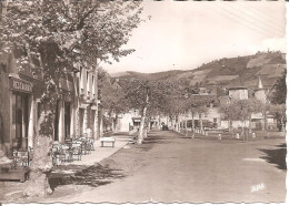 SAINT-GENIEZ D'OLT (12) La Place Neuve En 1953  CPSM GF - Sonstige & Ohne Zuordnung
