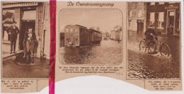 Roermond & Maastricht - Overstromingen - Orig. Knipsel Coupure Tijdschrift Magazine - 1926 - Ohne Zuordnung