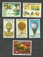 DJIBOUTI POSTE AERIENNE N°166, 167, 178 à 180, 190 Cote 5.40€ - Gibuti (1977-...)
