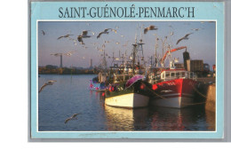 SAINT GUENOLE PENMARCH 29 - Le Port Sant Gwenole Penmarc'h 1991 Bateau De Pêche Mouette - Penmarch
