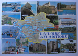 FRANCE - LOIRE ATLANTIQUE - Carte Et Vues - Other & Unclassified