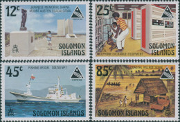 Solomon Islands 1985 SG543-546 Expo World Fair Japan Set MNH - Islas Salomón (1978-...)