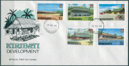 Kiribati 1980 SG136-140 Development Set FDC - Kiribati (1979-...)