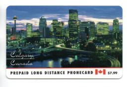 Calgary GSM Télécarte Prépayée Longue Distance CANADA Card (K 400) - Canada