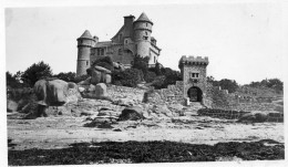 Photo Vintage Paris Snap Shop -chateau Castle De COSTAERES TREGASTEL - Lieux