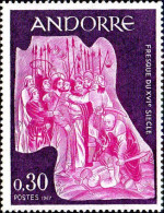 Andorre (F) Poste N** Yv:185 Mi:205 Fresque Du XVIe Siecle - Unused Stamps