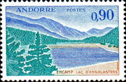 Andorre (F) Poste N** Yv:163A Mi:234 Encamp Lac D'Engolasters - Neufs