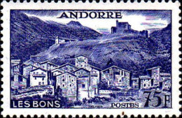 Andorre (F) Poste N** Yv:153 Mi:157 Les Bons - Ongebruikt