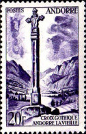 Andorre (F) Poste N** Yv:148 Mi:151 Croix Gothique Andorre La Vieille - Unused Stamps