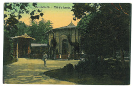 RO 91 - 23550 BUZIAS, Timis, Pavilionul Bailor, Romania - Old Postcard - Used - 1916 - Romania
